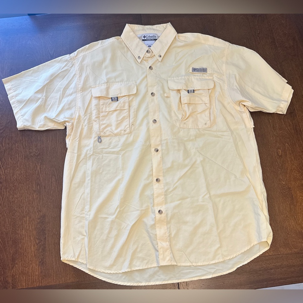 Columbia PFG Men's Button Down Fishing Shirt